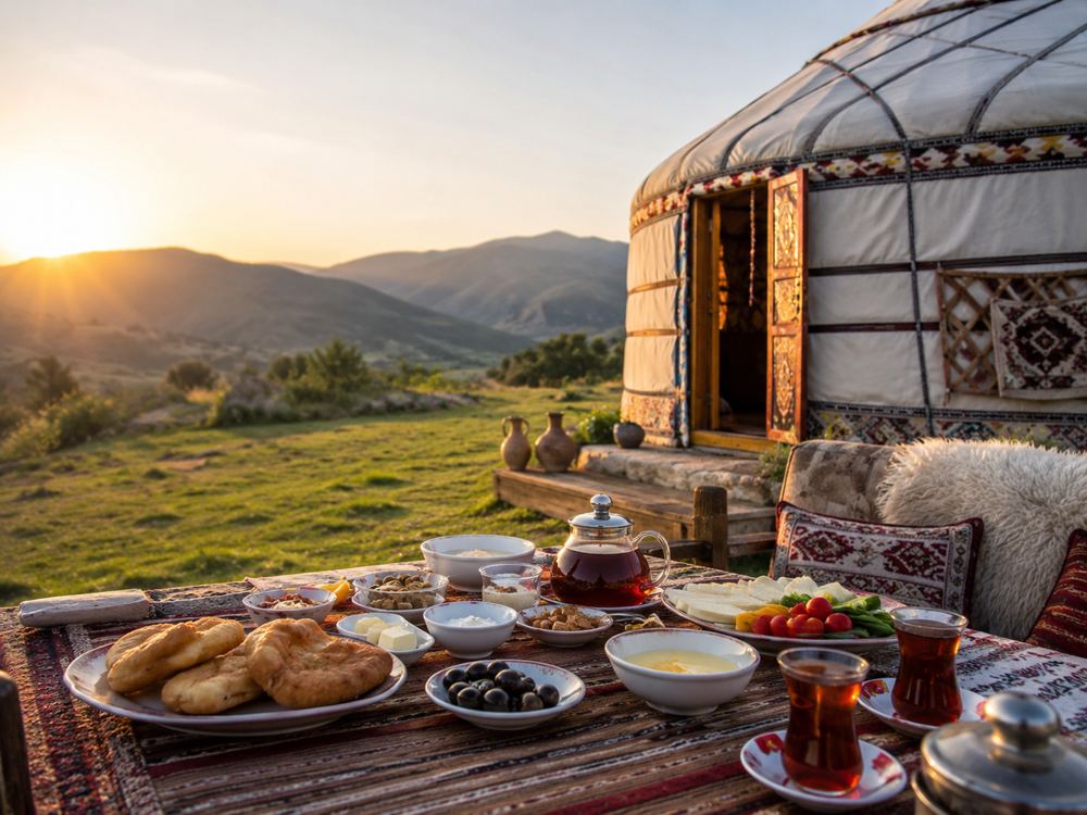 Yurt Breakfast Experience