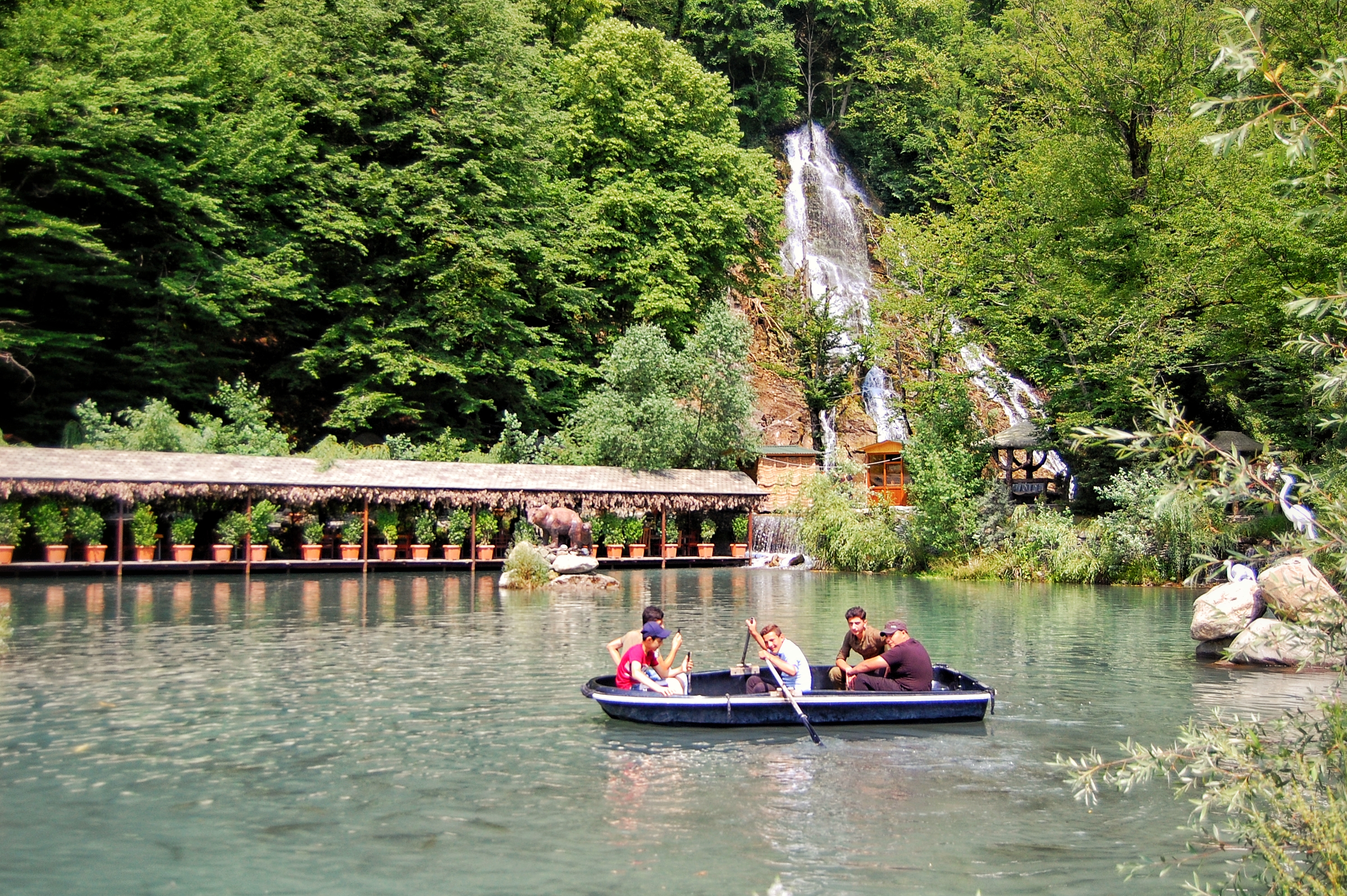 Xalxal Waterfall Hiking Tour in Oghuz